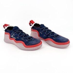 Christian Louboutin Arpoador Navy Drawstring Sock Sneakers Size 39 US 9 Women's